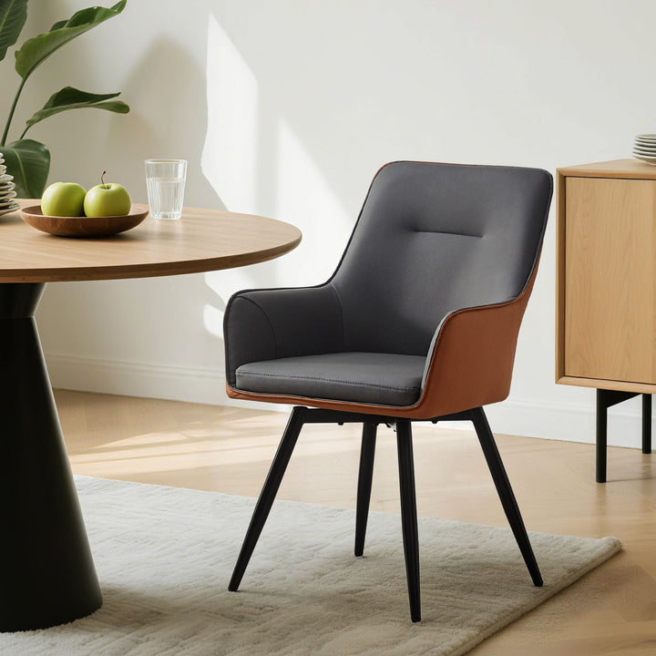 Maxine Swivel Dining Chair - Clipop Furniture