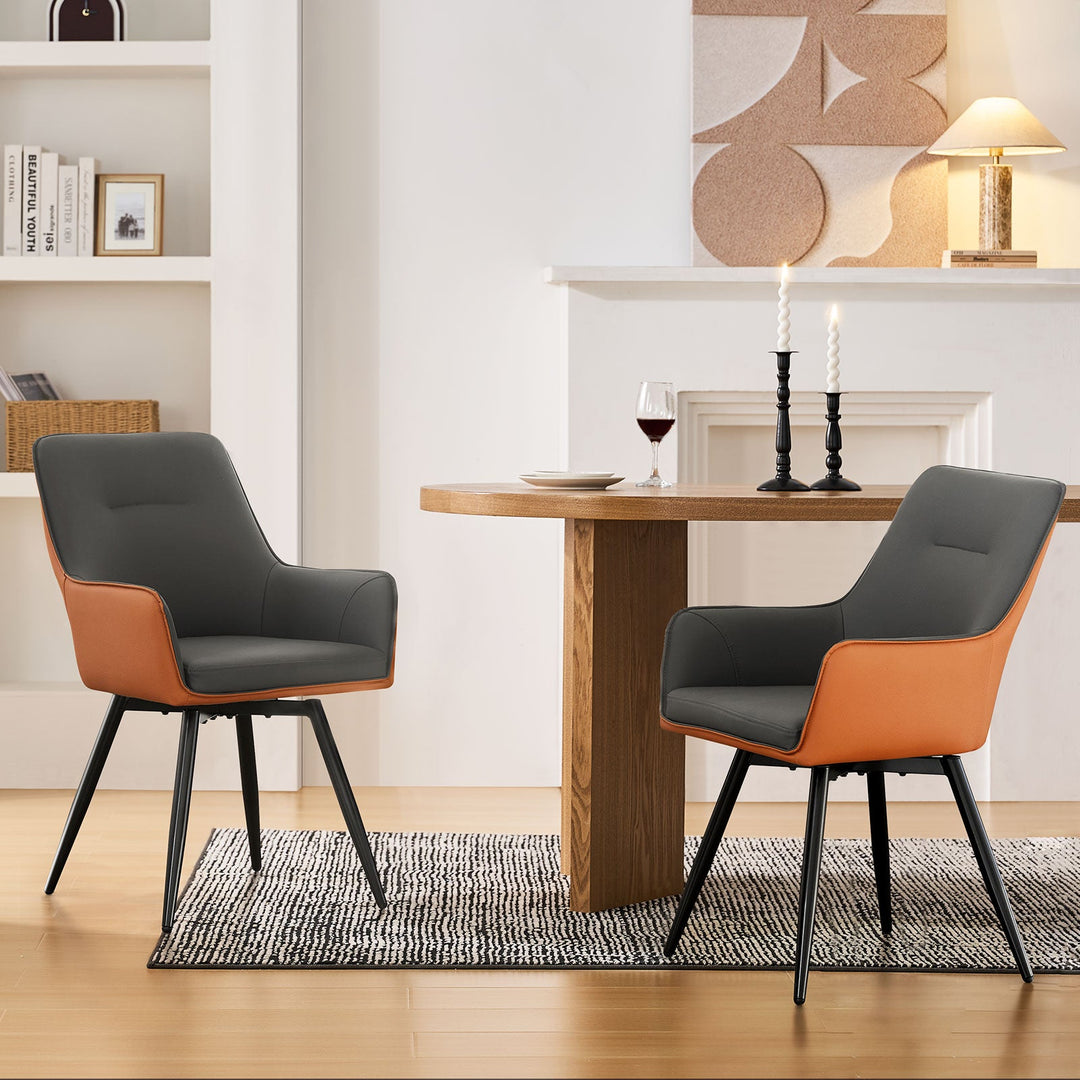 Maxine Swivel Dining Chair - Clipop Furniture