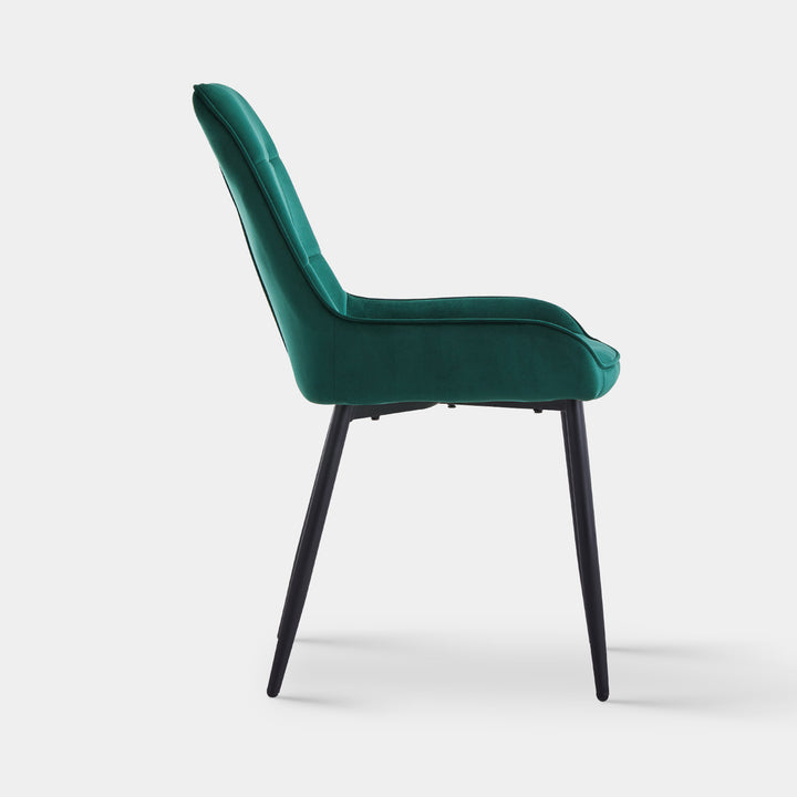 Mccaslin Dining Chairs [Velvet] [Set of 2]