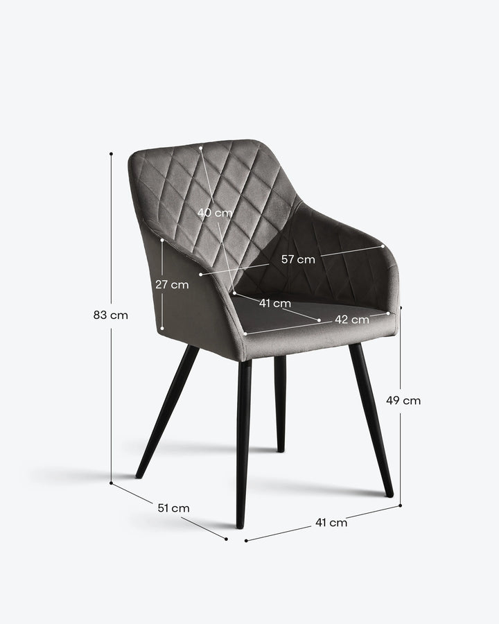 Moree Velvet Dining Chair