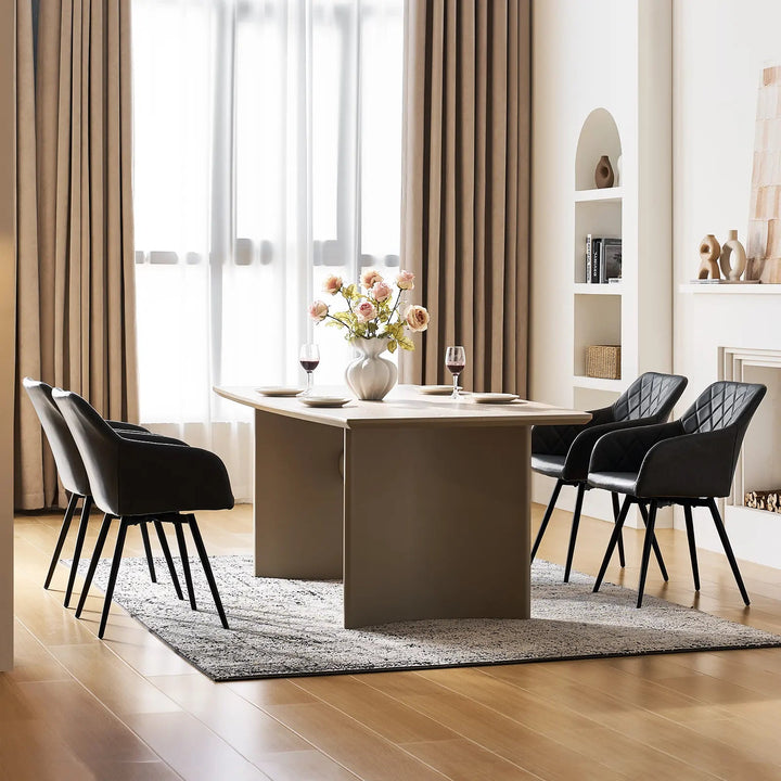 Moree Swivel Dining Chair - Clipop Furniture
