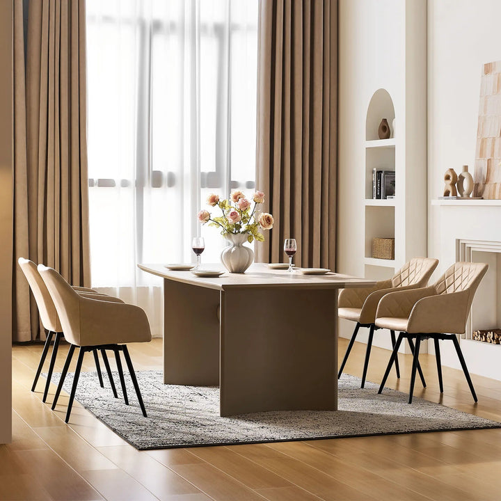 Moree Swivel Dining Chair - Clipop Furniture