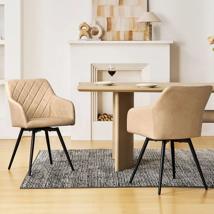 Moree Swivel Dining Chair - Clipop Furniture