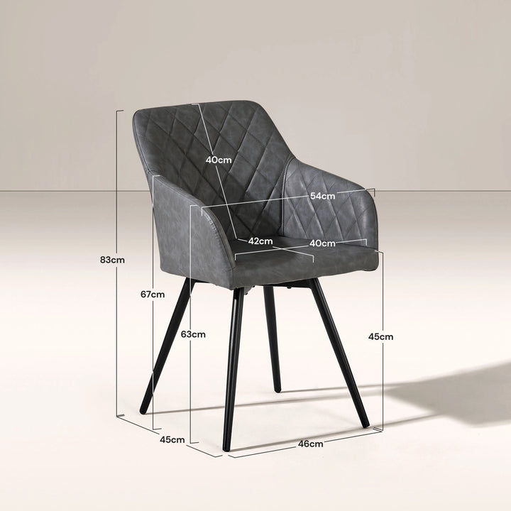 Moree Swivel Dining Chair