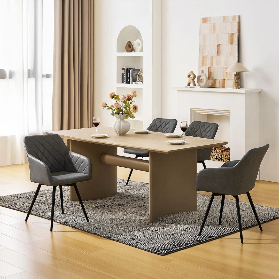 Moree Swivel Dining Chair - Clipop Furniture