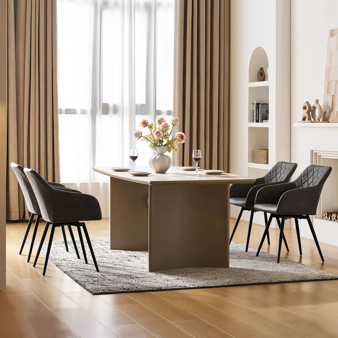 Moree Swivel Dining Chair - Clipop Furniture