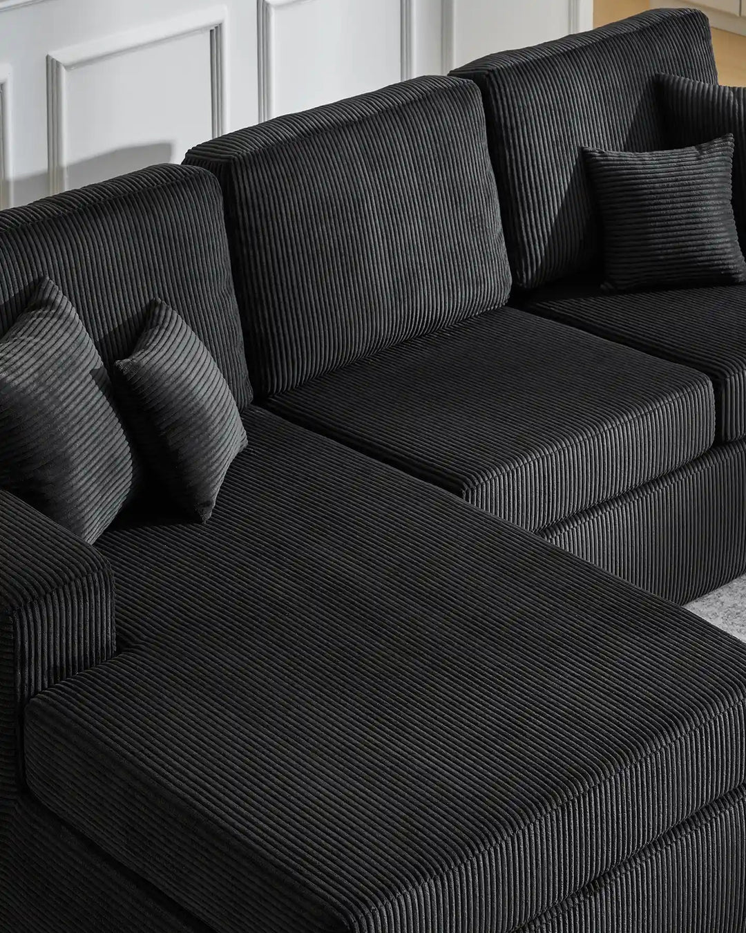 Nodo Vacuum-Packed Modular Corner Sofa