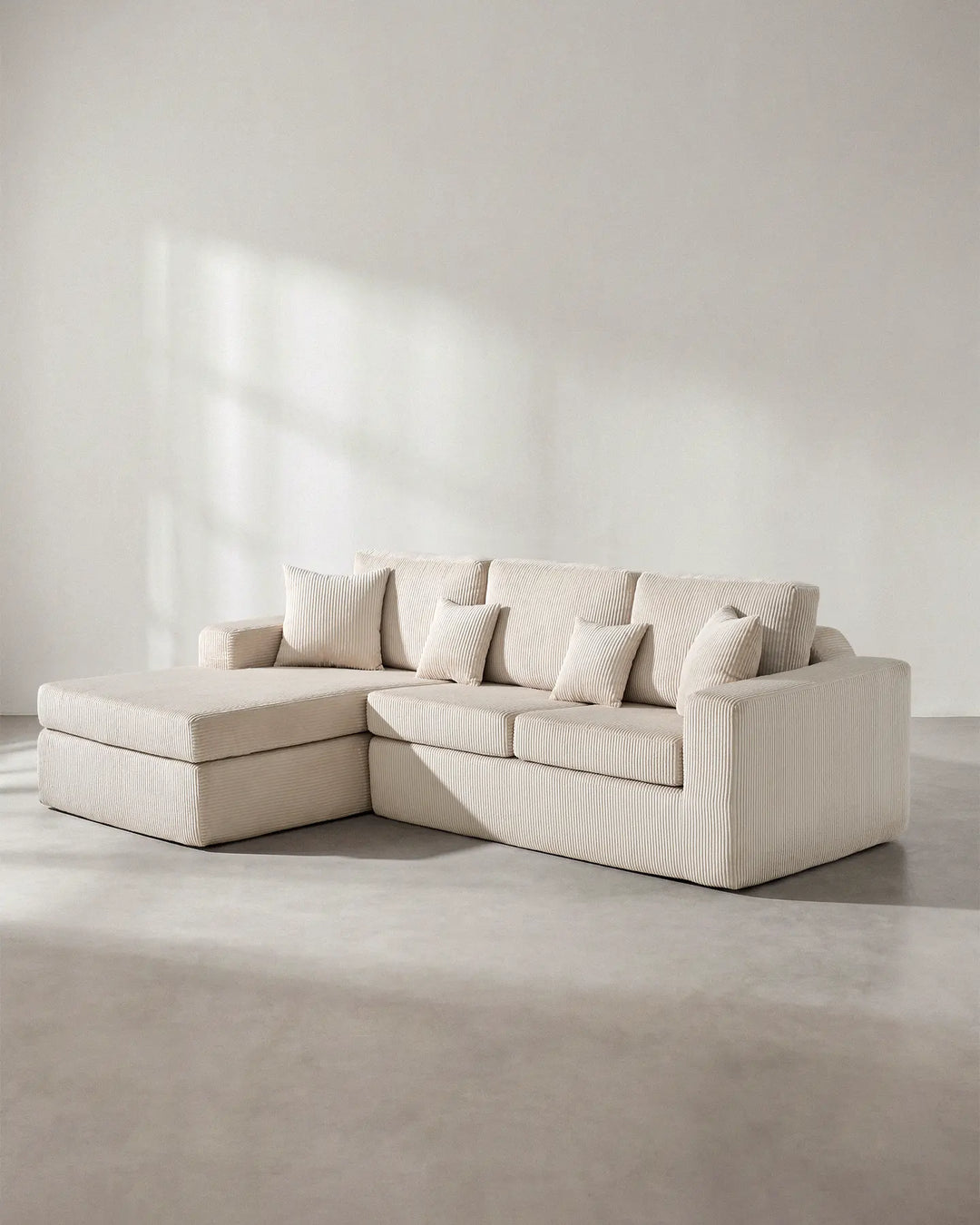Nodo Vacuum-Packed Modular Corner Sofa