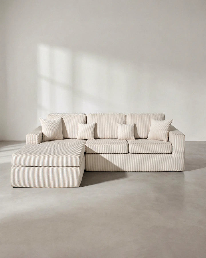 Nodo Vacuum-Packed Modular Corner Sofa
