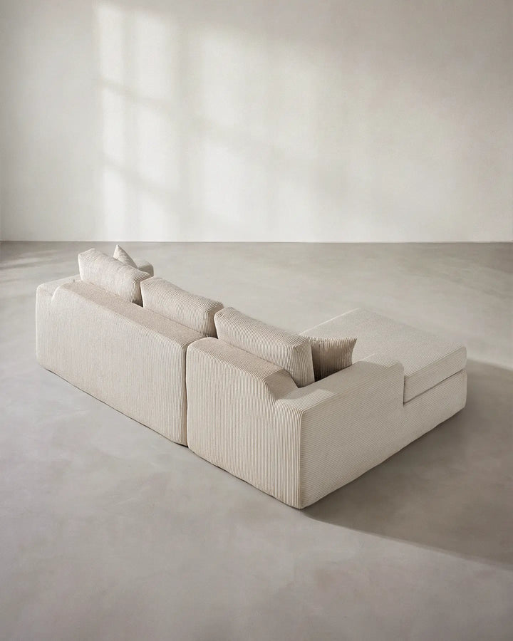 Nodo Vacuum-Packed Modular Corner Sofa