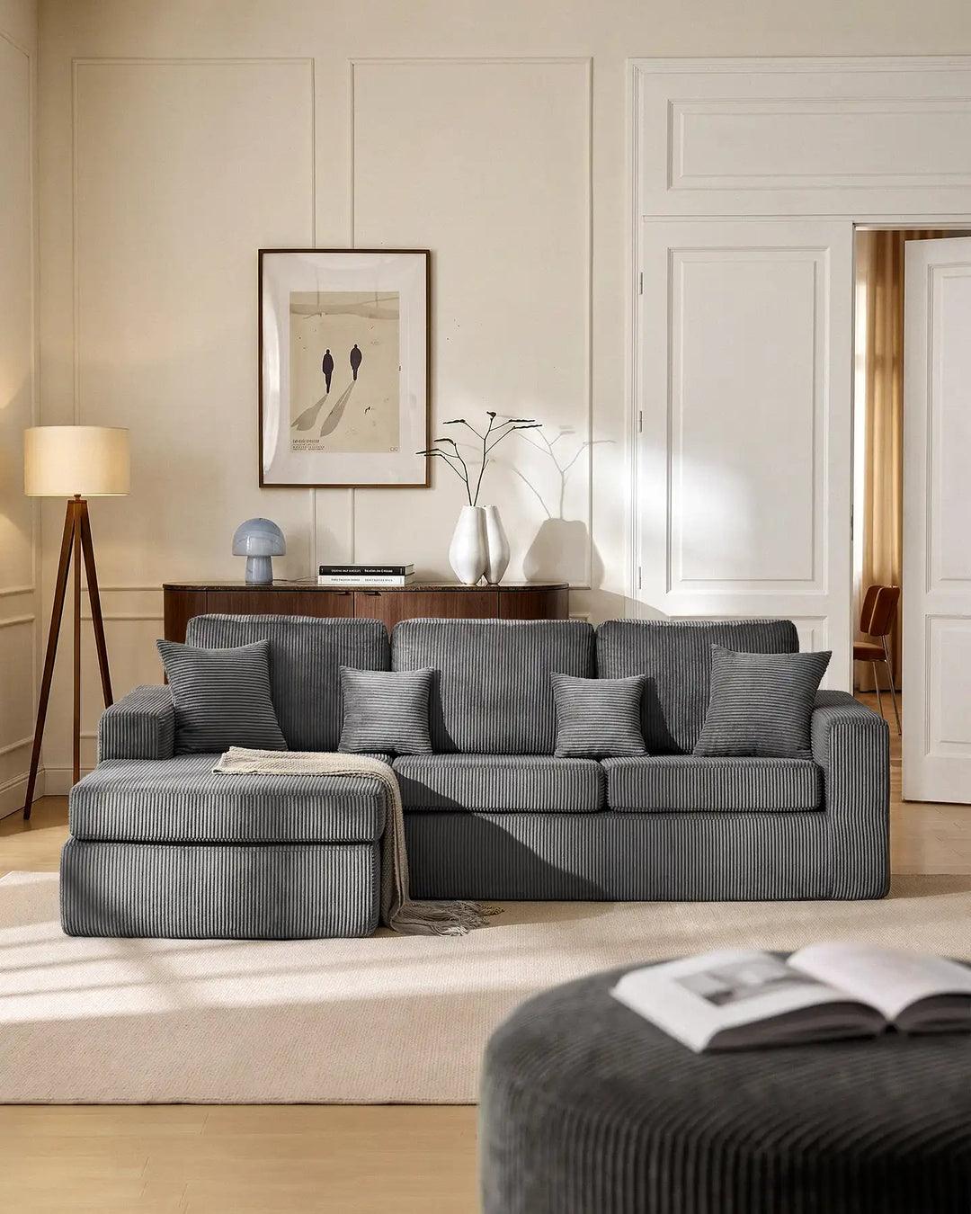 Nodo Vacuum-Packed Modular Corner Sofa