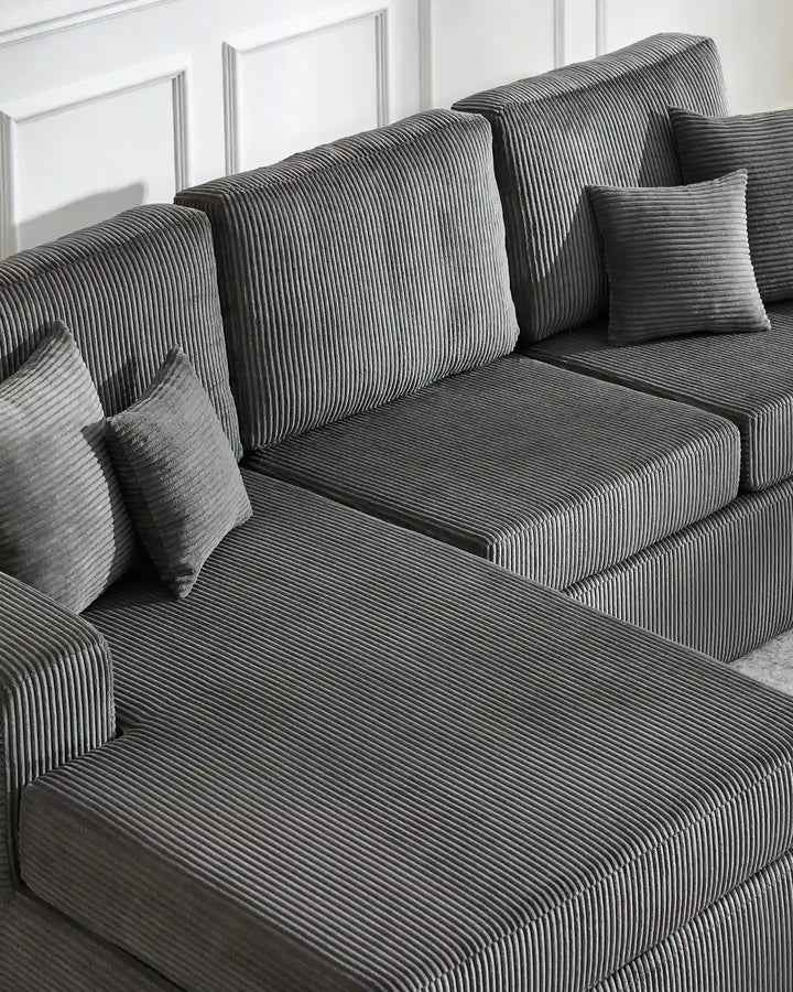 Nodo Vacuum-Packed Modular Corner Sofa