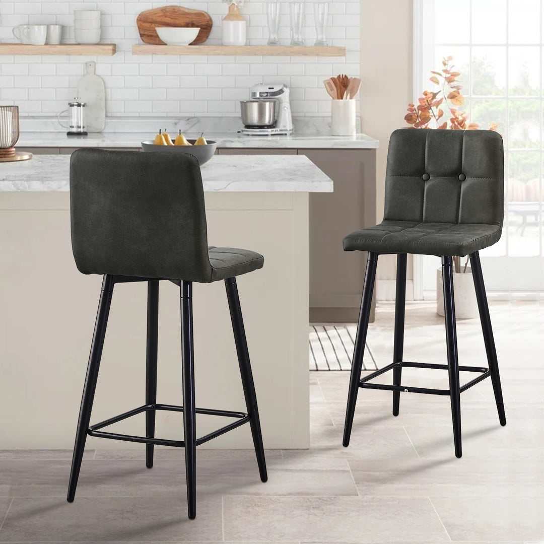 Essex Bar Stools [Seat Height 65cm] [Set of 2]