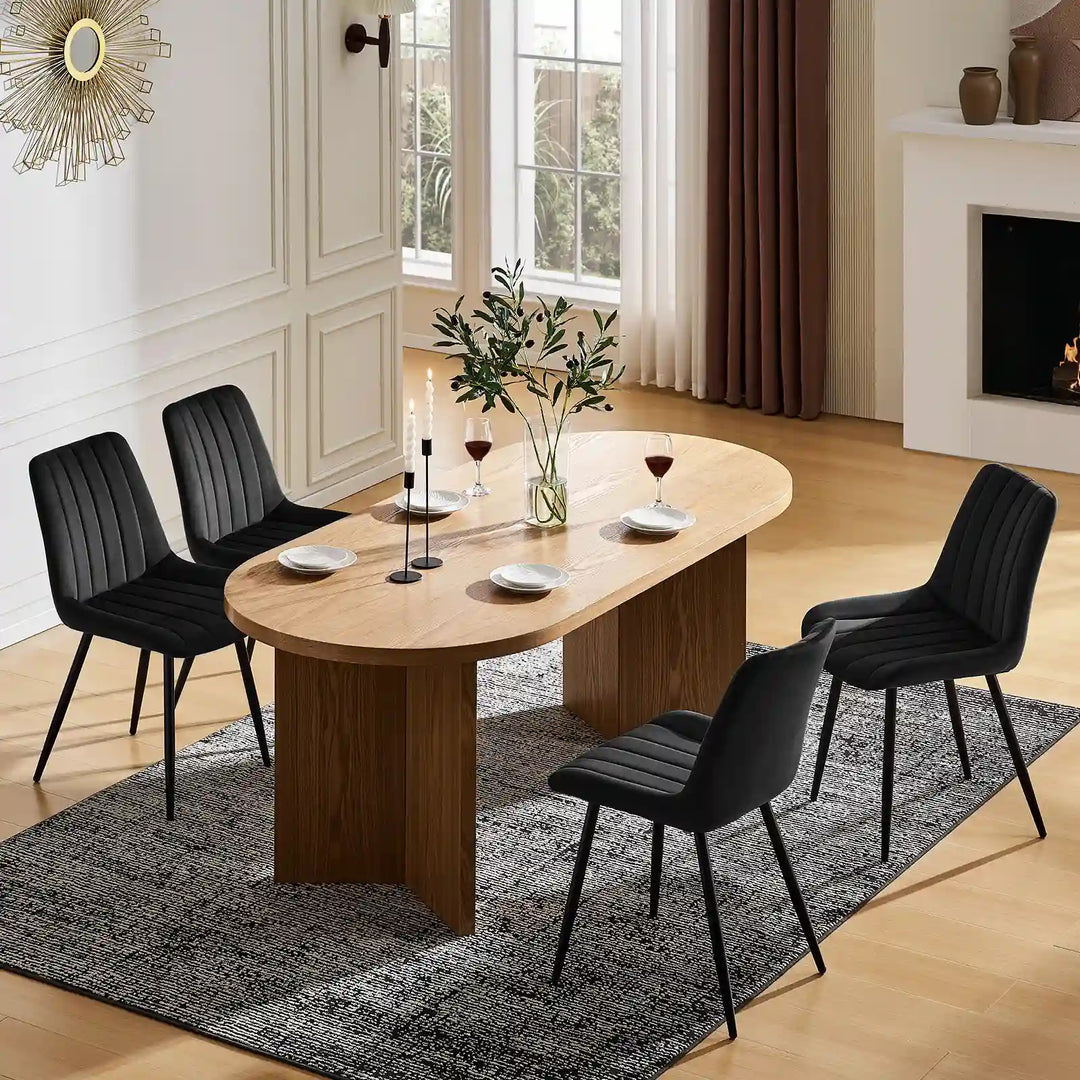 Clair Dining Chairs [Velvet]