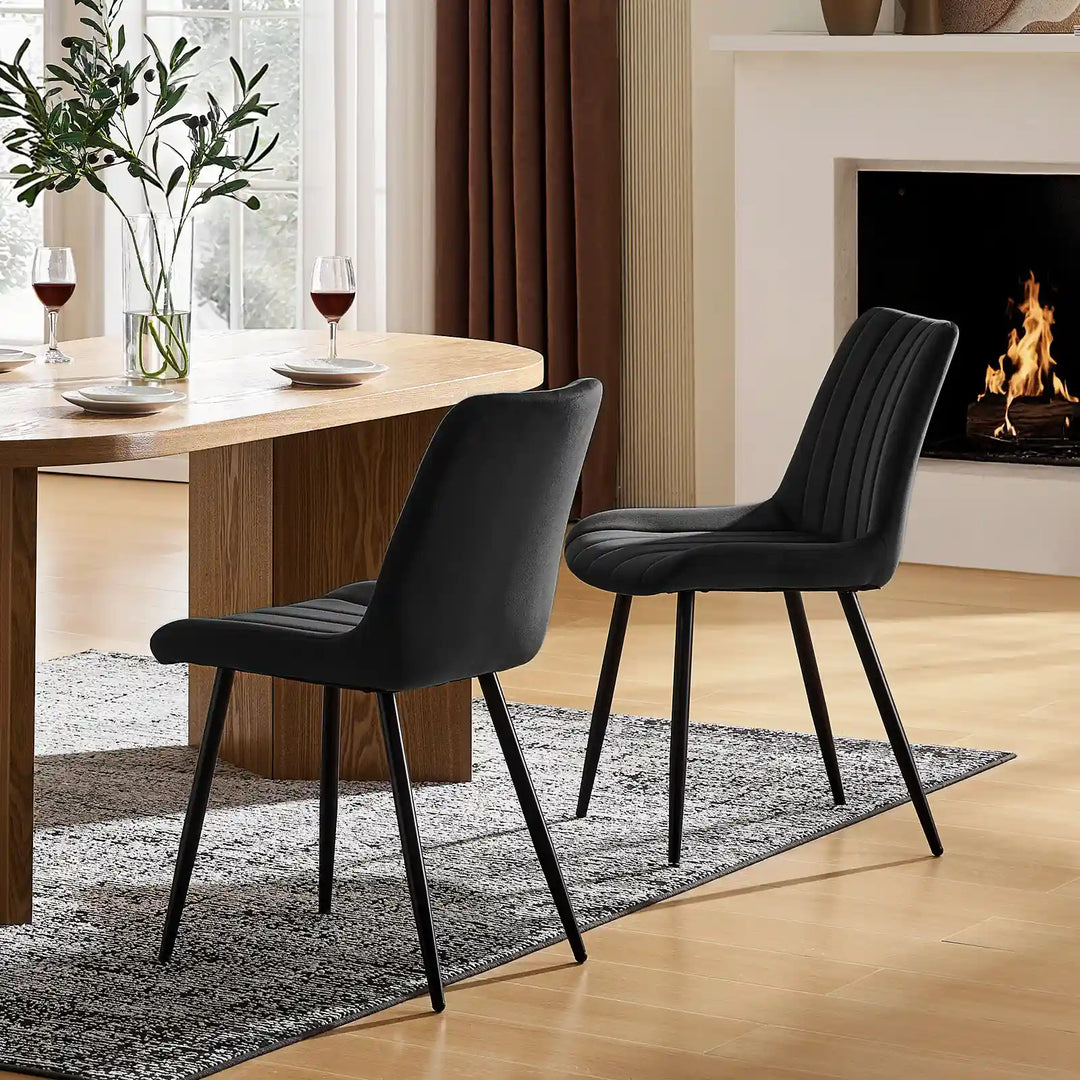 Clair Dining Chairs [Velvet]