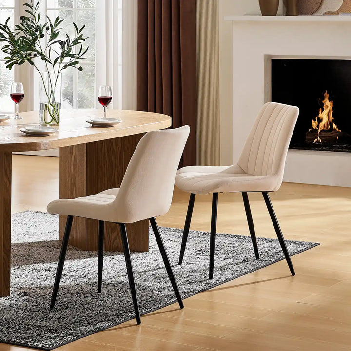 Clair Dining Chairs [Velvet]