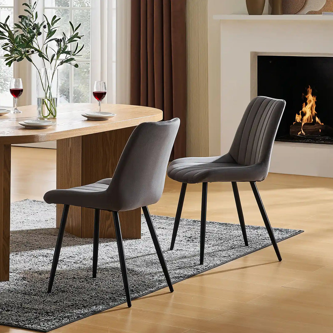 Clair Dining Chairs [Velvet]
