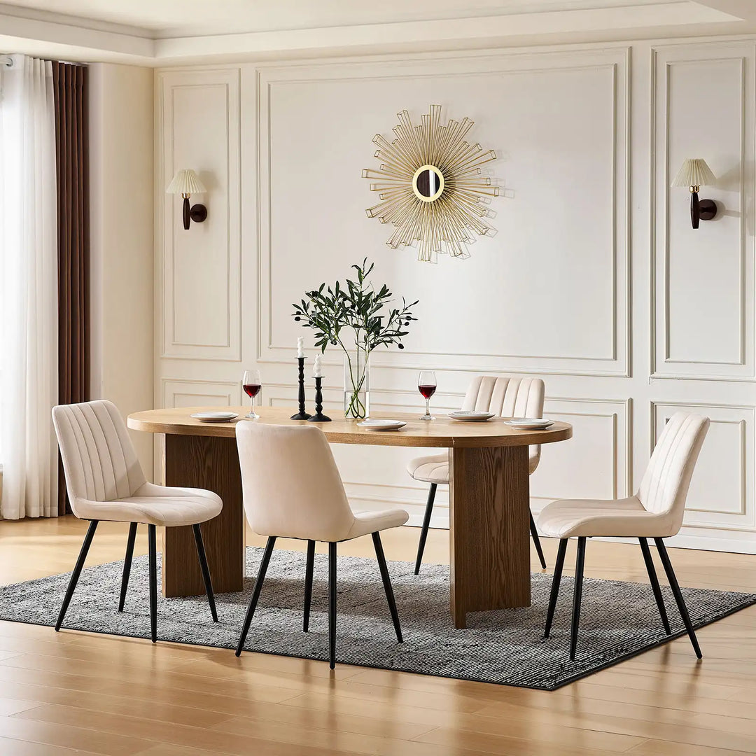 Clair Dining Chairs [Velvet]