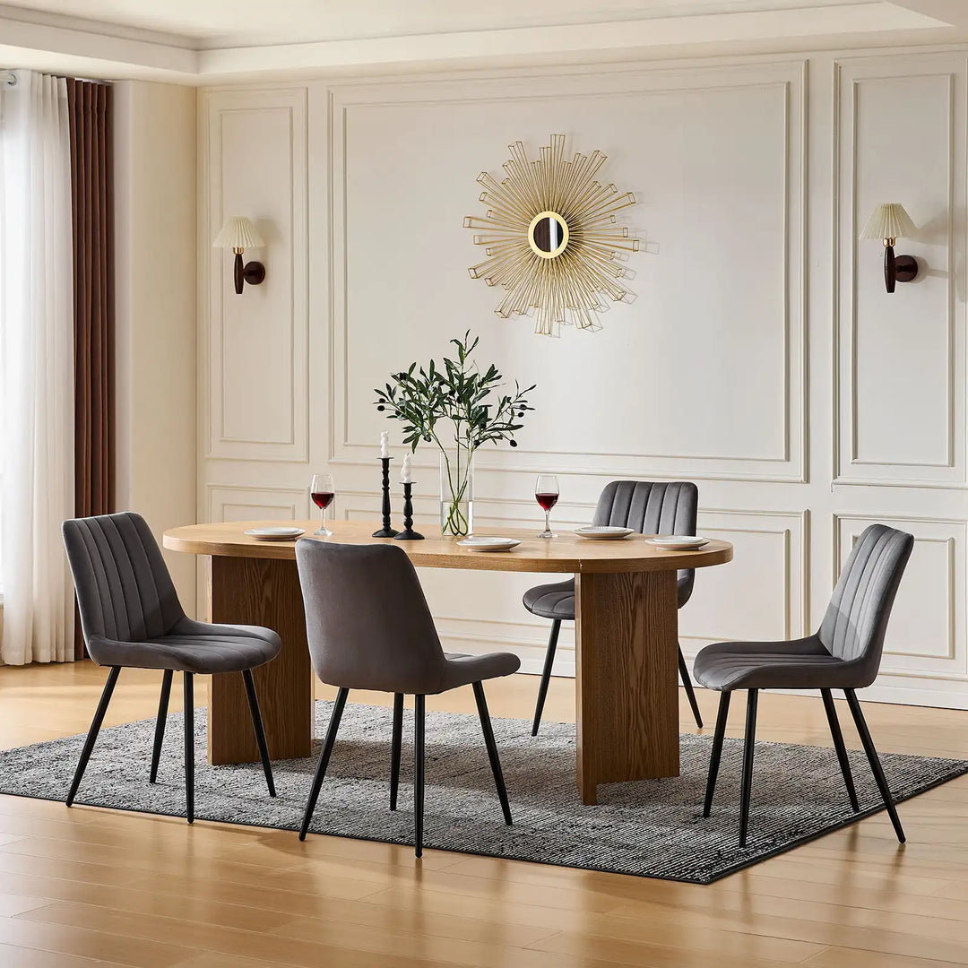 Clair Dining Chairs [Velvet]