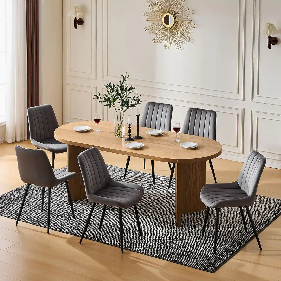 Clair Dining Chairs [Velvet]