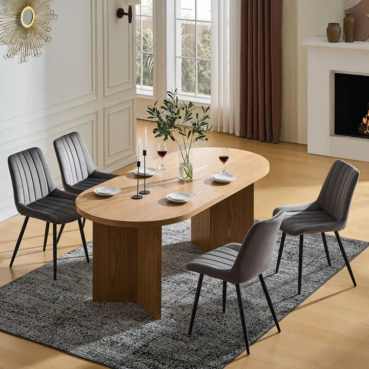 Clair Dining Chairs [Velvet]