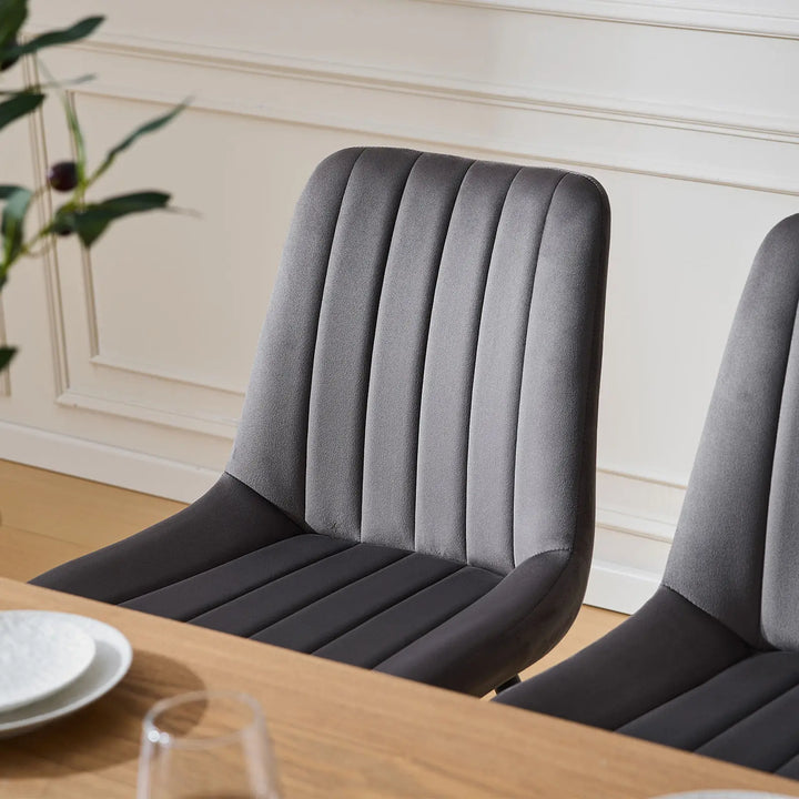 Clair Dining Chairs [Velvet]