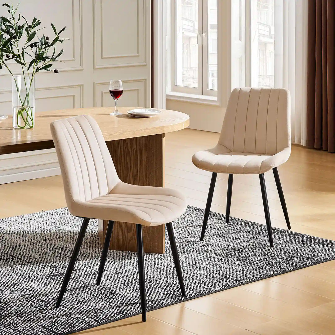 Clair Dining Chairs [Velvet]