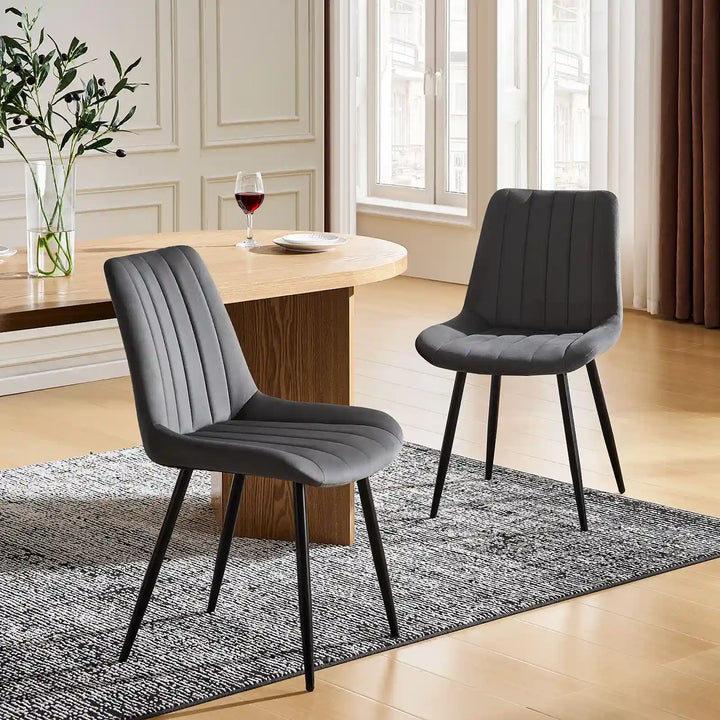 Clair Dining Chairs [Velvet]