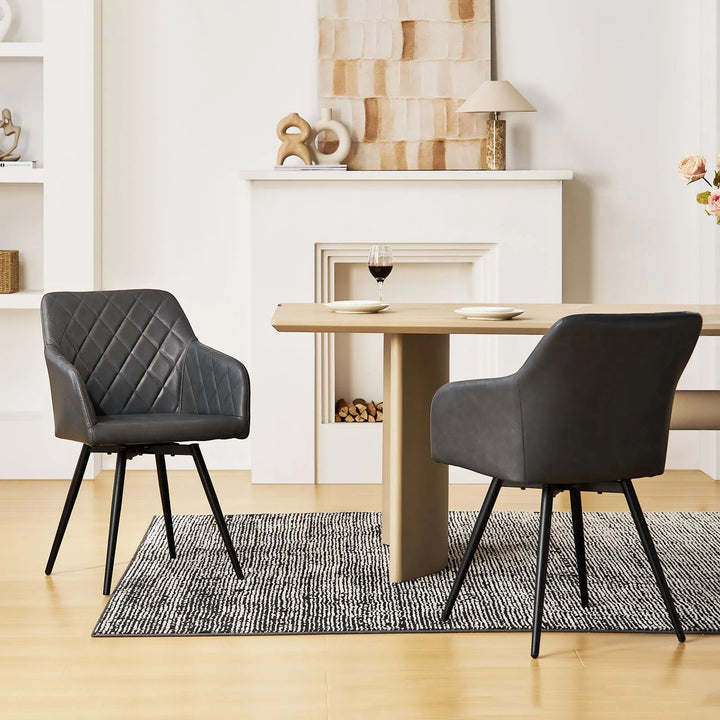 Moree Swivel Dining Chair - Clipop Furniture
