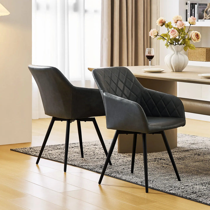 Moree Swivel Dining Chair - Clipop Furniture