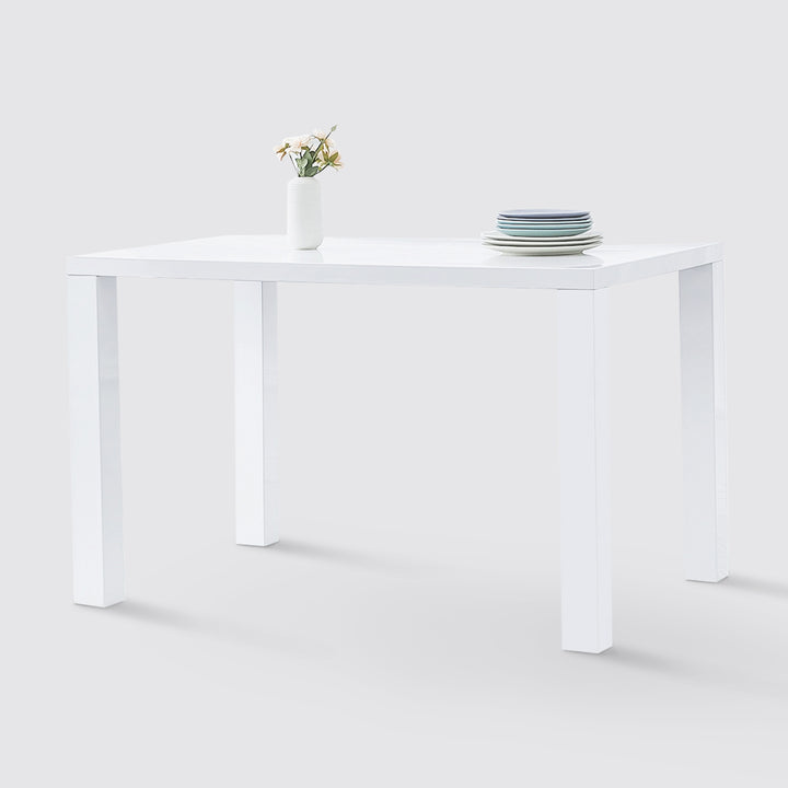 Lina Dining Table [High Gloss] [White]