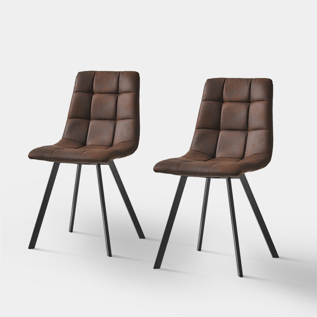 Christie Dining Chairs [Set of 2] [PU Leather]