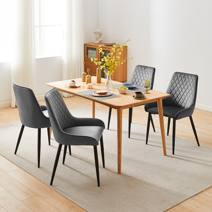 Arim Dining Chairs [Set of 2] [Velvet]