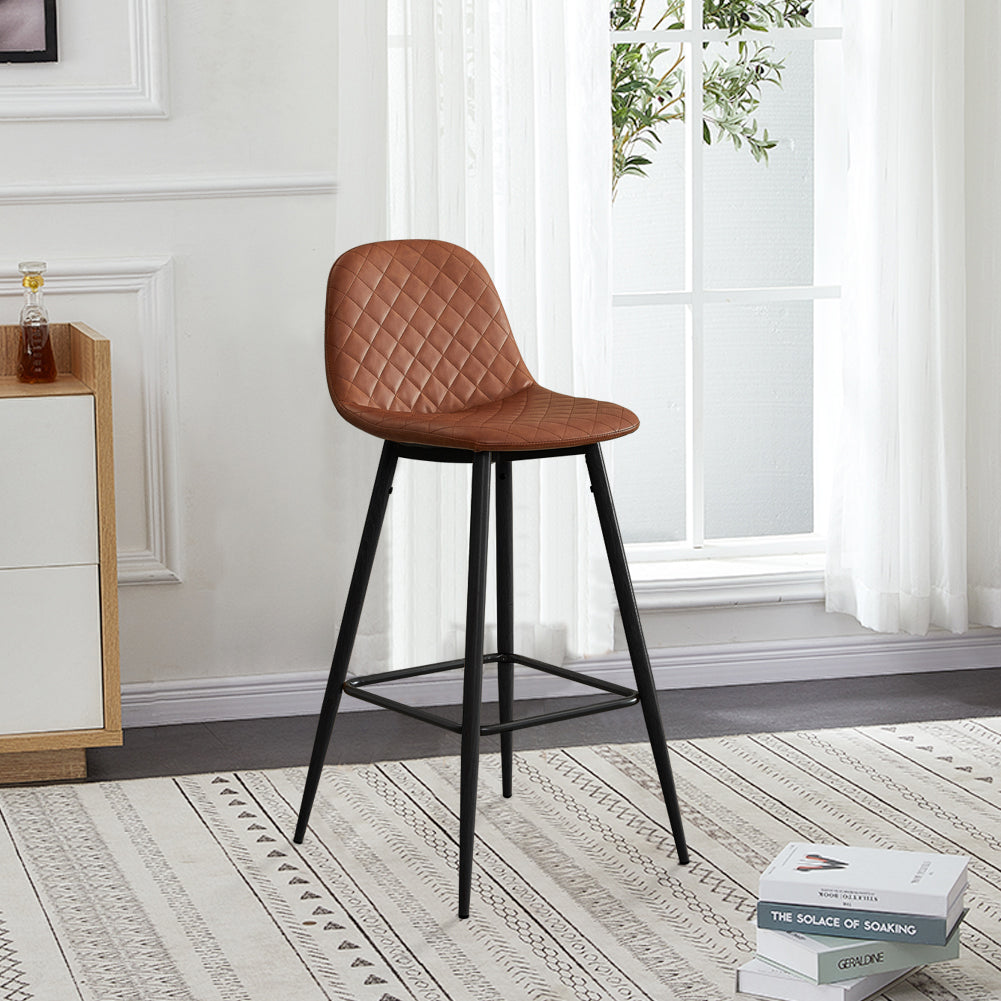 Murray PU Leather Bar Stools [Set of 2]