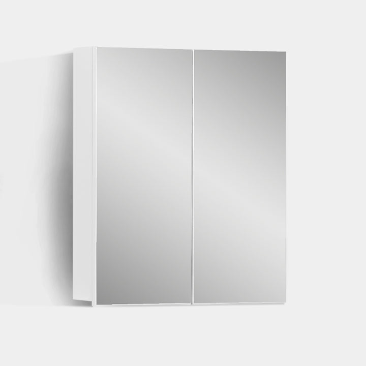 Cardelia White Wall Mounted Mirror Medizinschrank für Bad [ 2 Tür ]