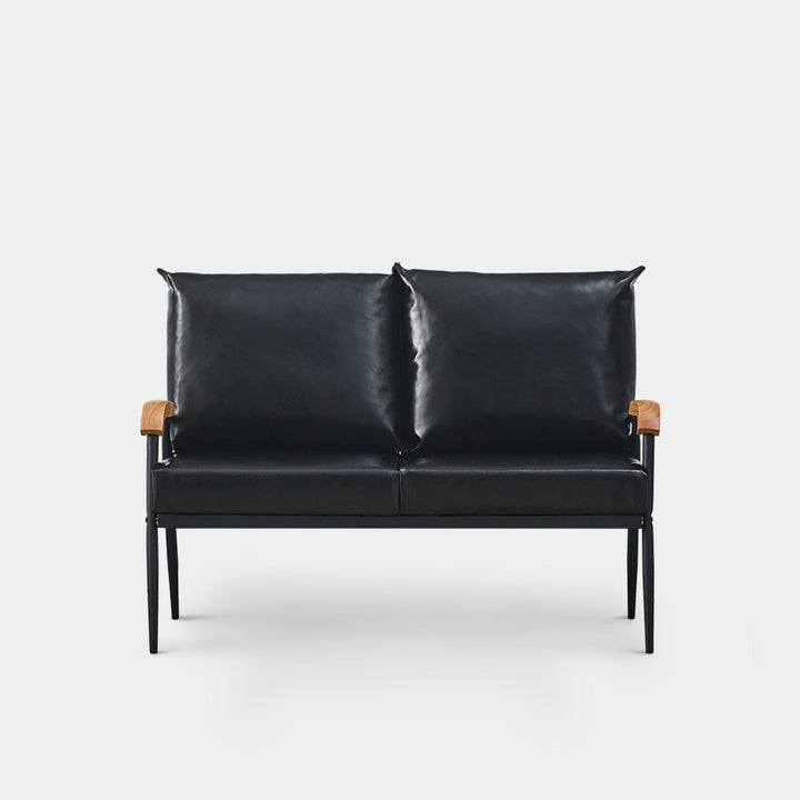Mid-Century Modern Sofa [Black]