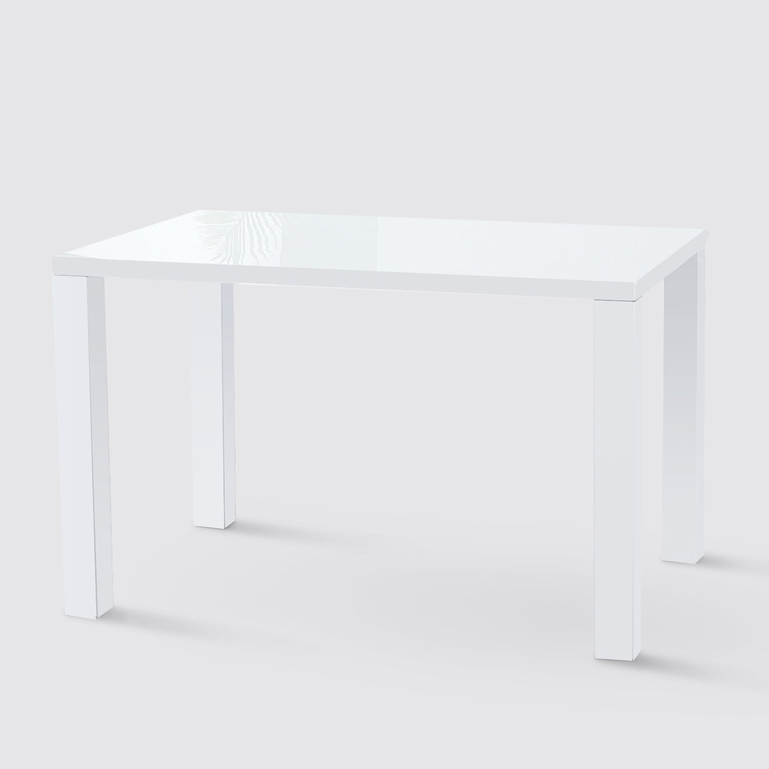 Lina Dining Table [High Gloss] [White]