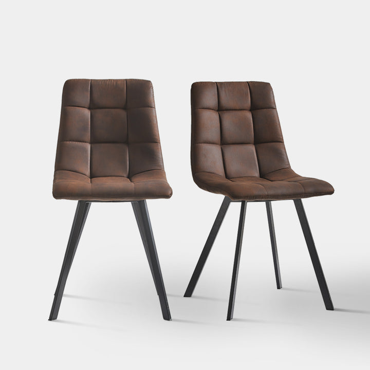 Christie Dining Chairs [Set of 2] [PU Leather]