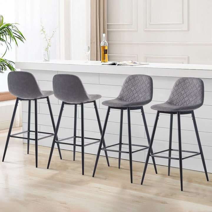 Murray PU Leather Bar Stools [Set of 2]