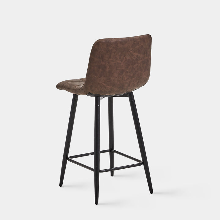 Christie Bar Stool [Faux Leather] [Set of 2] [65cm]