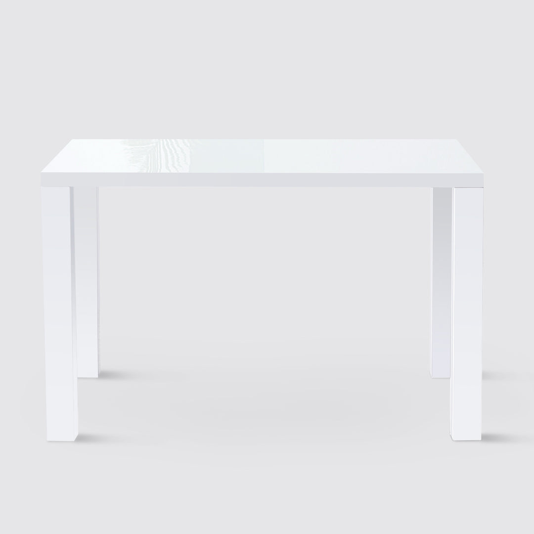 Lina Dining Table [High Gloss] [White]