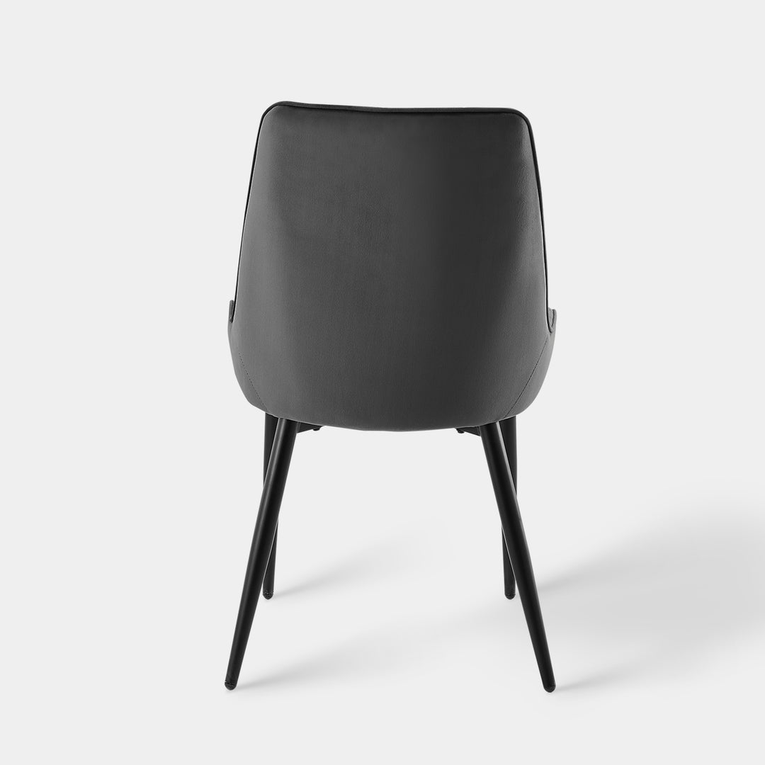 Arim Dining Chairs [Set of 2] [Velvet]