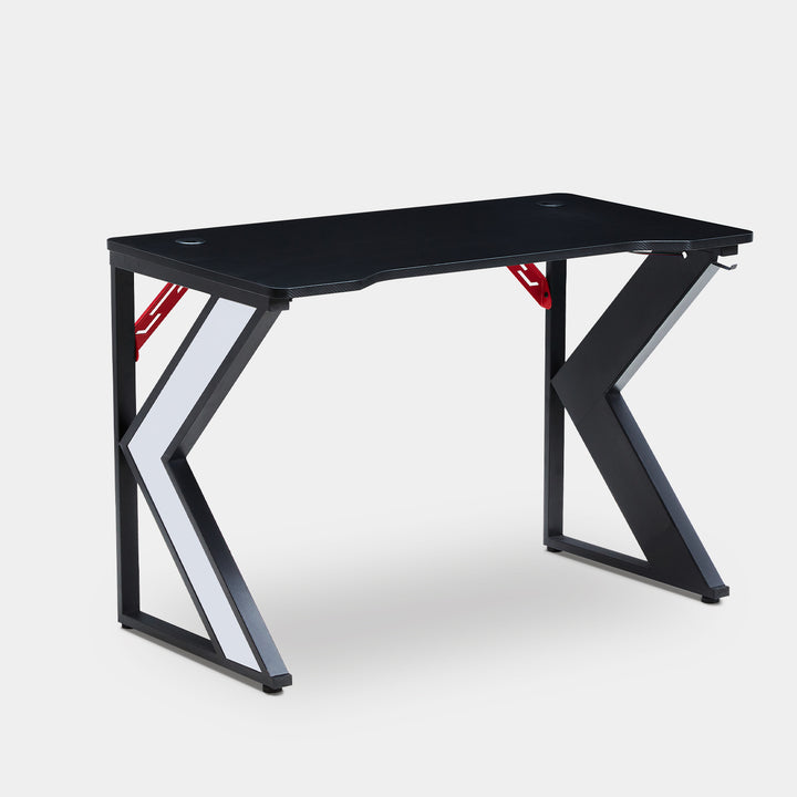 Sirius K-förmiger LED-Licht-Gaming-Schreibtisch