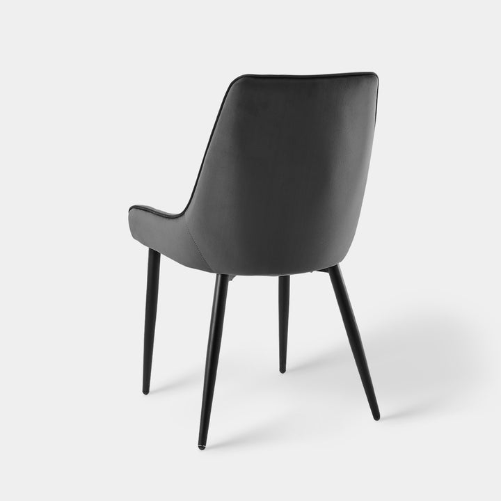 Arim Dining Chairs [Set of 2] [Velvet]