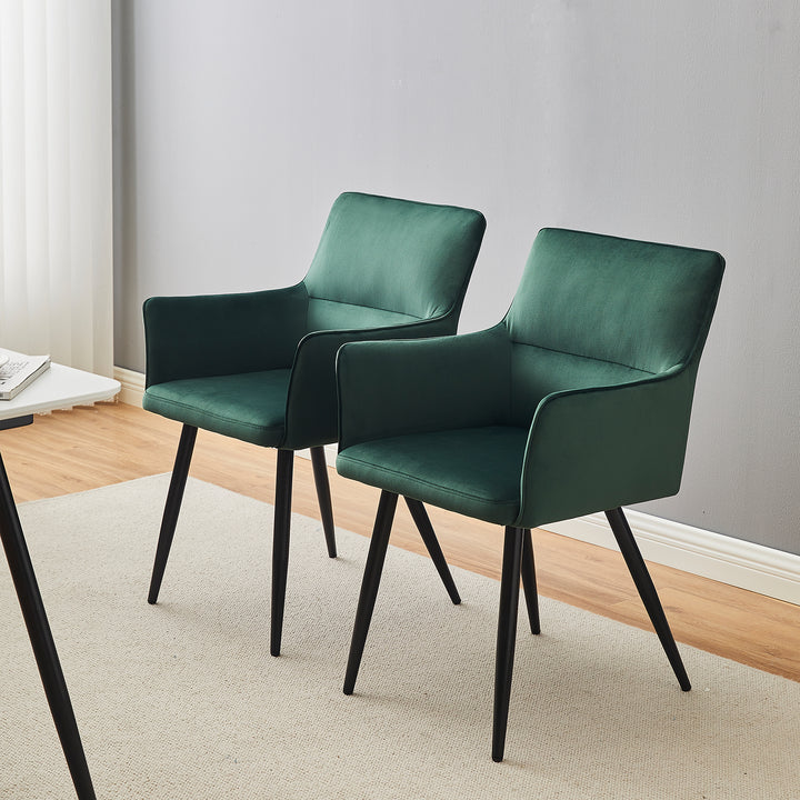 Ebern Dining Chairs [Set of 2][Velvet]