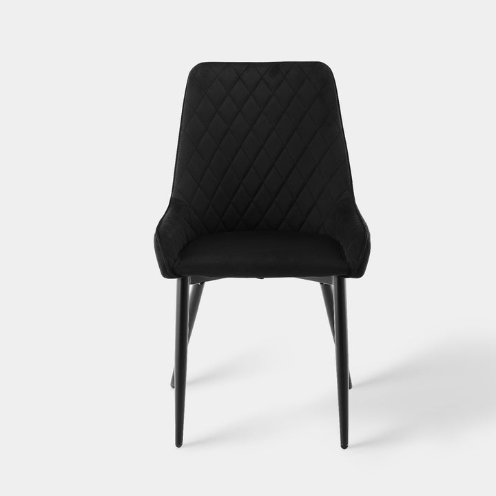 Arim Dining Chairs [Set of 2] [Velvet]