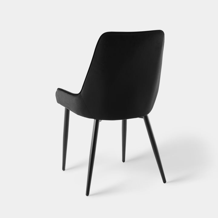Arim Dining Chairs [Set of 2] [Velvet]