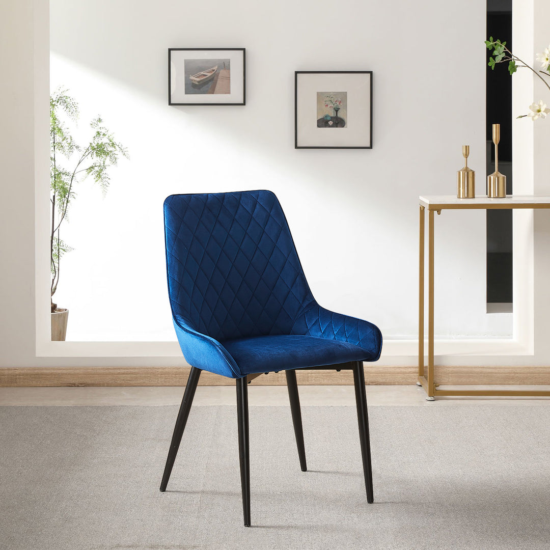 Arim Dining Chairs [Set of 2] [Velvet]