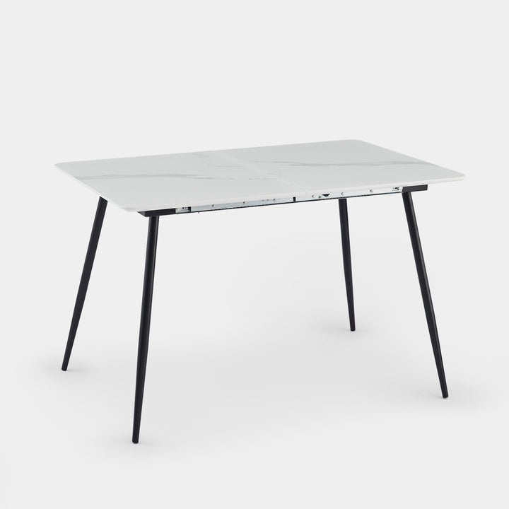 Aster Extendable Dining Table [Marble/Wood]