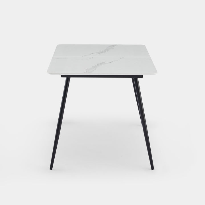 Aster Extendable Dining Table [Marble/Wood]